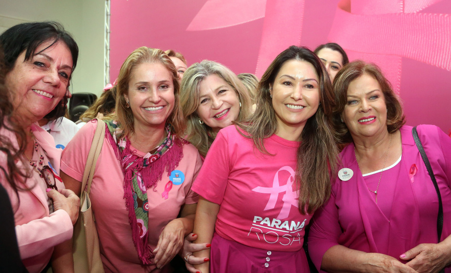 Governador Carlos Massa Ratinho Junior lança Projeto Parana Rosa.Foto Gilson Abreu/ANP
