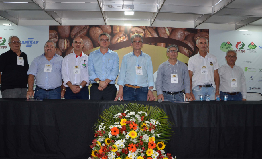 O secretário estadual da Agricultura e Abastecimento, Norberto Ortigara, participou nesta quarta-feira (02), em Jacarezinho, da abertura da 12ª Ficafé – Feira Internacional de Cafés Especiais do Norte Pioneiro do Paraná. Foto: Divulgação/SEAB