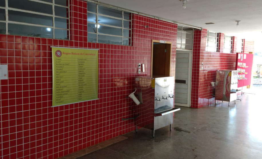 Colégio Estadual Claudino dos Santos, em Ipiranga. Foto: Divulgação/Fundepar