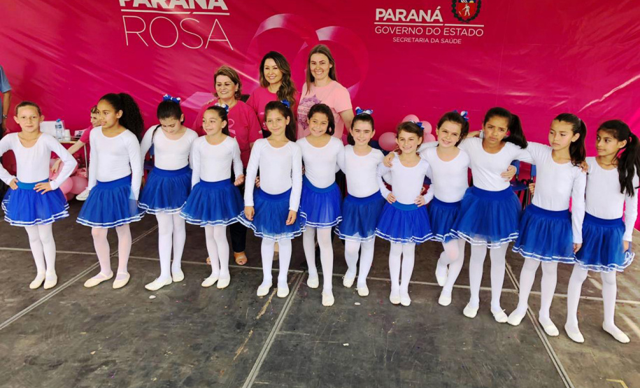 Começou nesta quarta-feira (2) em Coronel Domingo Soares e Cândido de Abreu o Paraná Rosa, campanha que vai passar por 43 municípios do Estado levando ações de prevenção e promoção do cuidado integral à saúde das mulheres. Foto: Divulgação/SESA