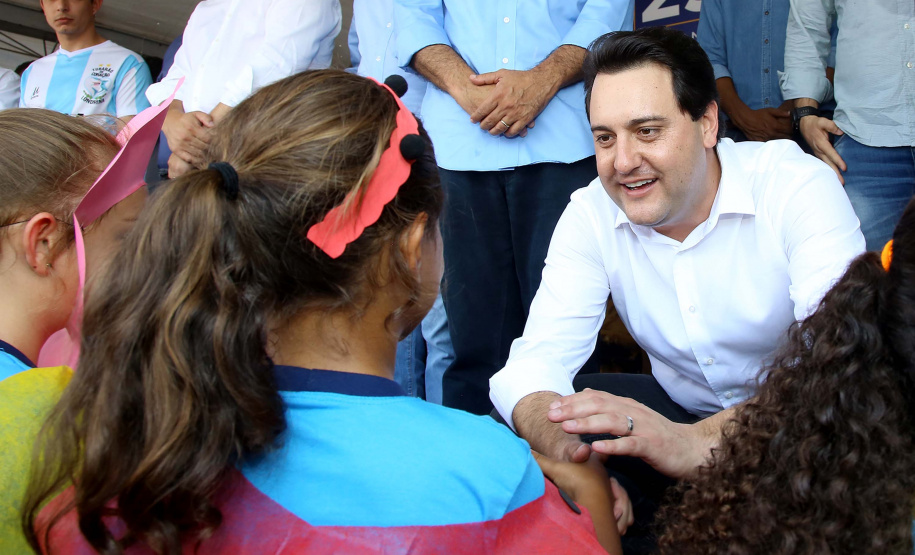 Governador Carlos Massa Ratinho Junior em Londrina. Londrina,03/10/2019 Foto:Jaelson Lucas / AEN