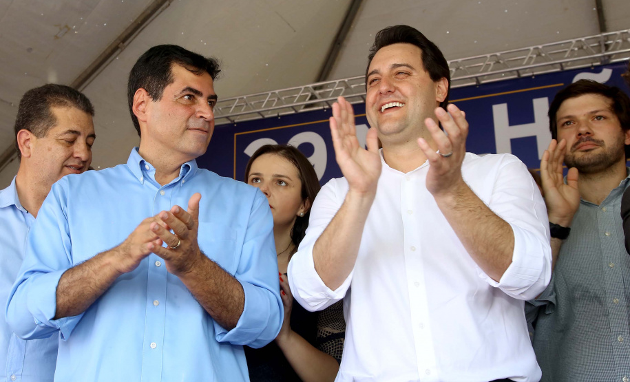 Governador Carlos Massa Ratinho Junior em Londrina. Londrina,03/10/2019 Foto:Jaelson Lucas / AEN