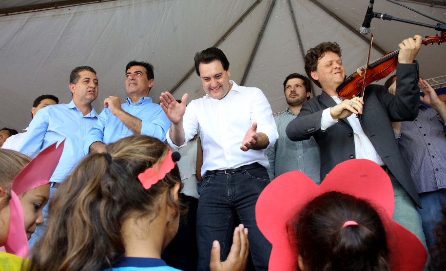 Governador Carlos Massa Ratinho Junior em Londrina. Londrina,03/10/2019 Foto:Jaelson Lucas / AEN