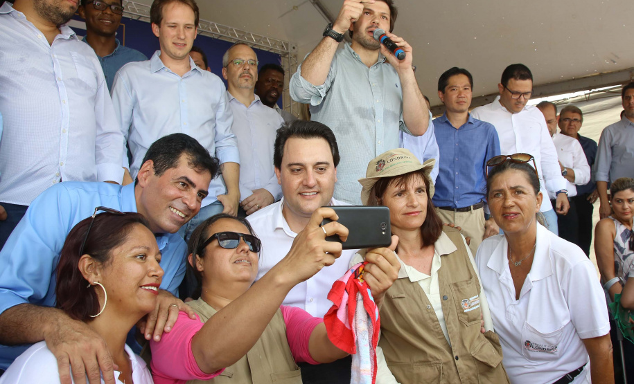Governador Carlos Massa Ratinho Junior em Londrina. Londrina,03/10/2019 Foto:Jaelson Lucas / AEN