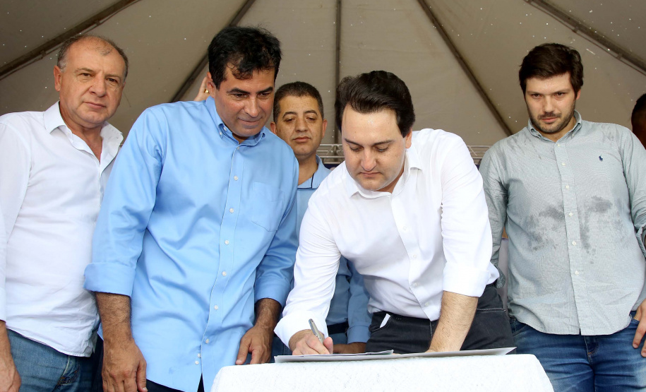 Governador Carlos Massa Ratinho Junior em Londrina. Londrina,03/10/2019 Foto:Jaelson Lucas / AEN