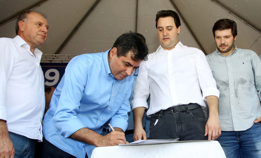 Governador Carlos Massa Ratinho Junior em Londrina. Londrina,03/10/2019 Foto:Jaelson Lucas / AEN