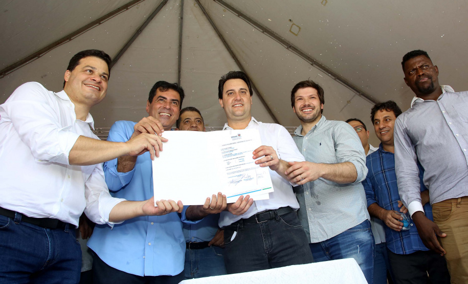 Governador Carlos Massa Ratinho Junior em Londrina. Londrina,03/10/2019 Foto:Jaelson Lucas / AEN