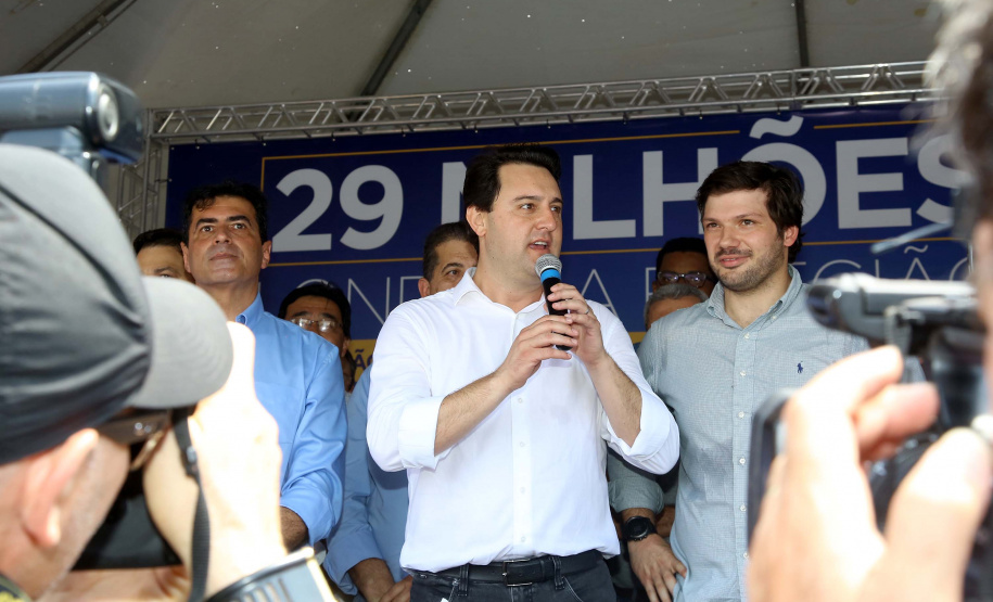 Governador Carlos Massa Ratinho Junior em Londrina. Londrina,03/10/2019 Foto:Jaelson Lucas / AEN
