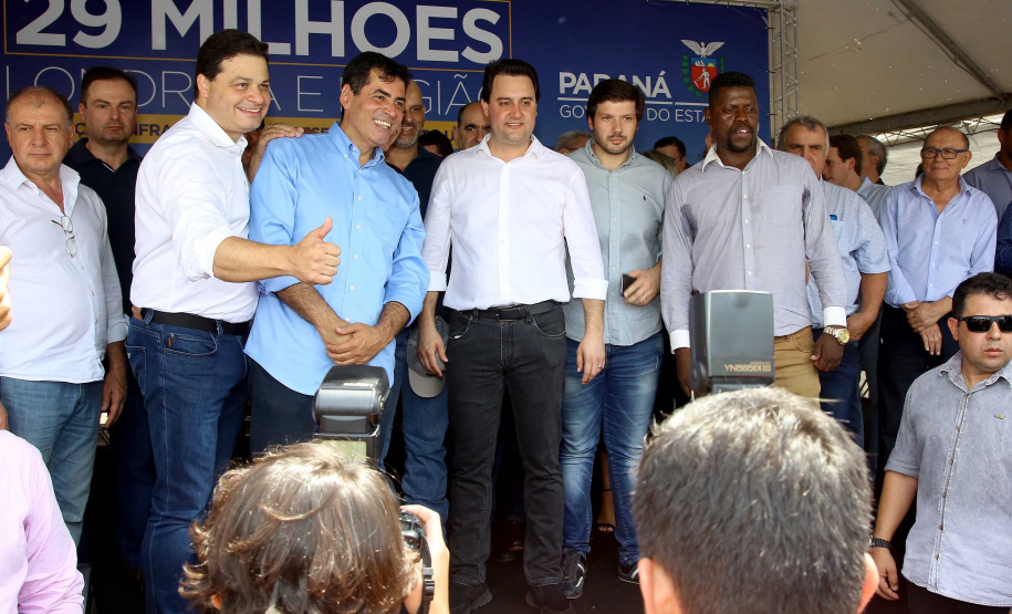 Governador Carlos Massa Ratinho Junior em Londrina. Londrina,03/10/2019 Foto:Jaelson Lucas / AEN