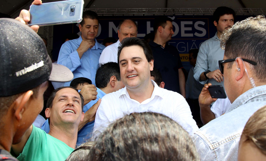 Governador Carlos Massa Ratinho Junior em Londrina. Londrina,03/10/2019 Foto:Jaelson Lucas / AEN