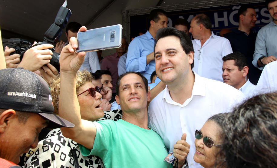 Governador Carlos Massa Ratinho Junior em Londrina. Londrina,03/10/2019 Foto:Jaelson Lucas / AEN