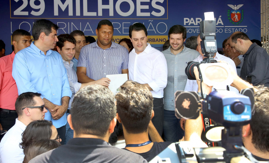 Governador Carlos Massa Ratinho Junior em Londrina. Londrina,03/10/2019 Foto:Jaelson Lucas / AEN