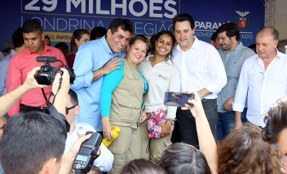 Governador Carlos Massa Ratinho Junior em Londrina. Londrina,03/10/2019 Foto:Jaelson Lucas / AEN