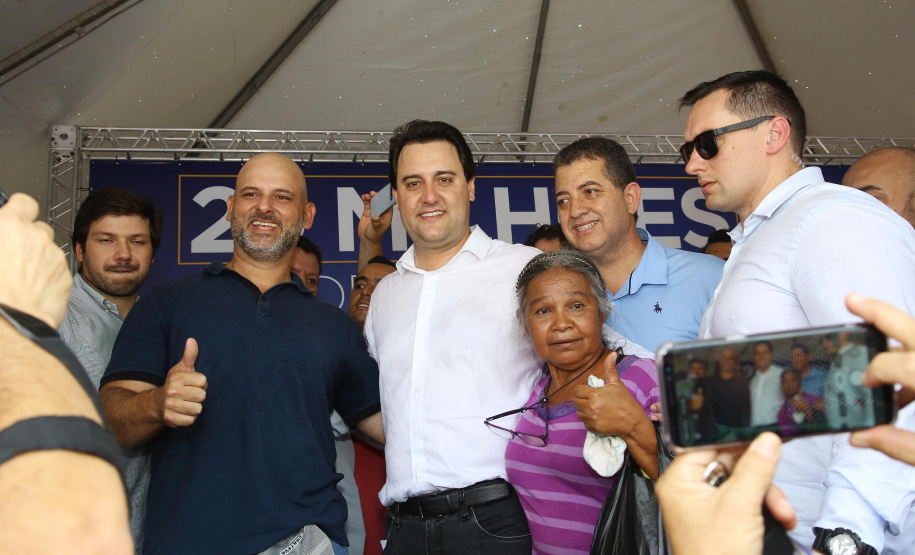 Governador Carlos Massa Ratinho Junior em Londrina. Londrina,03/10/2019 Foto:Jaelson Lucas / AEN