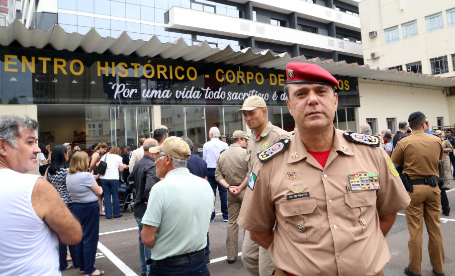 Abertura Centro Histórico do Corpo de Bombeiros.
Comandante Samuel Prestes
Foto Gilson Abreu/AEN