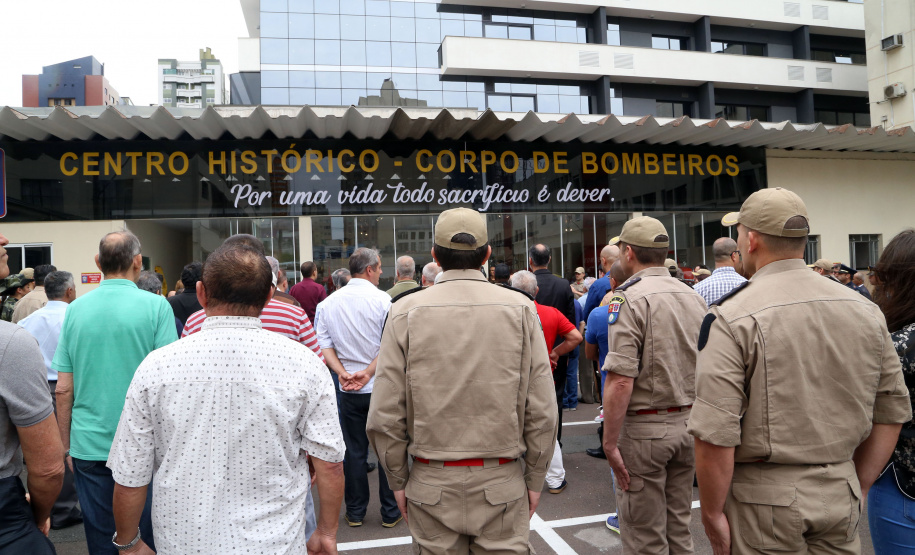 Abertura Centro Histórico do Corpo de Bombeiros.
Foto Gilson Abreu/AEN