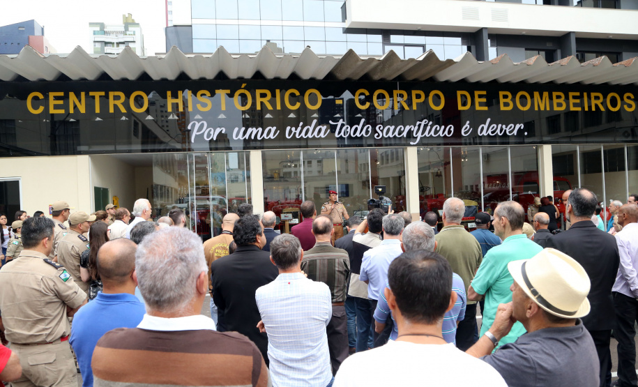 Abertura Centro Histórico do Corpo de Bombeiros.
Foto Gilson Abreu/AEN