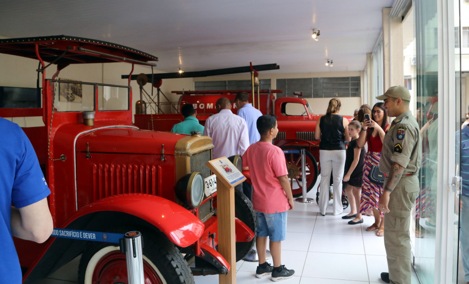 Abertura Centro Histórico do Corpo de Bombeiros.
Foto Gilson Abreu/AEN