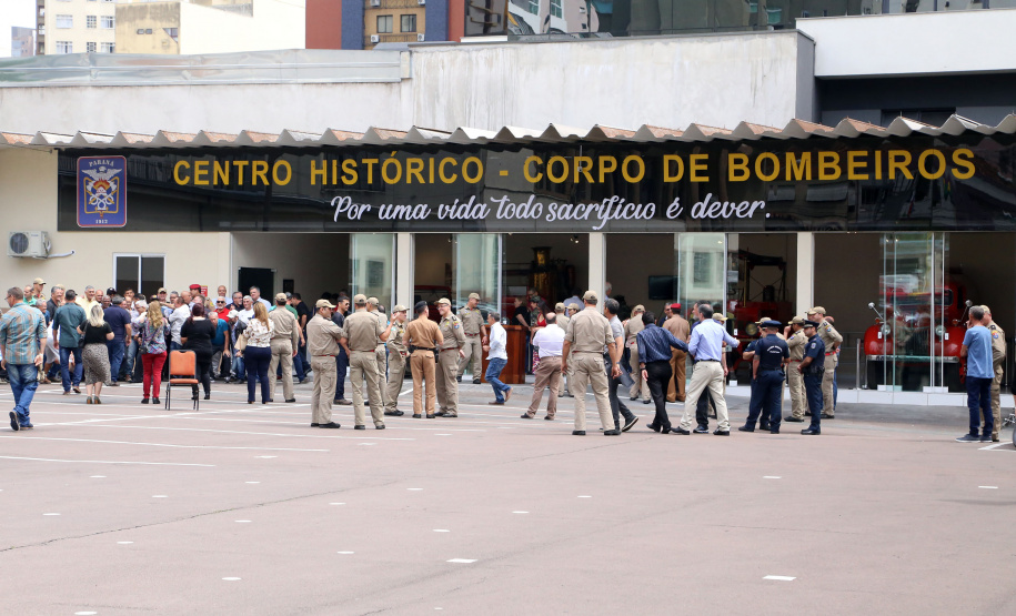 Abertura Centro Histórico do Corpo de Bombeiros.
Foto Gilson Abreu/AEN