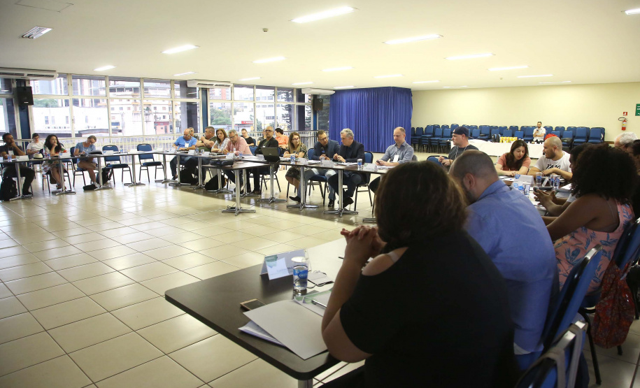 O secretário da Comunicação Social e da Cultura, Hudson José, lançou em Londrina, nesta quinta-feira (03), o terceiro edital do Programa Estadual de Fomento e Incentivo à Cultura (Profice). Foto: Jaelson Lucas/AEN