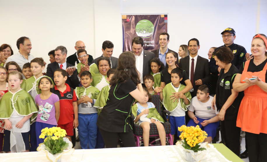 Visita técnica à Escola de Educação Especial Infantil. Foto: José Fernando Ogura/AEN