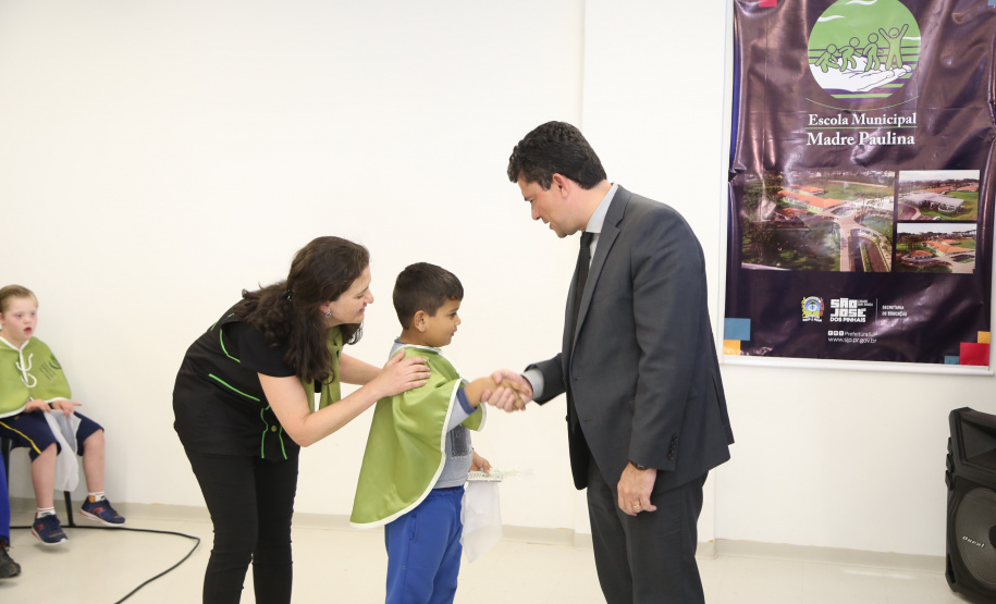 Visita técnica à Escola de Educação Especial Infantil. Foto: José Fernando Ogura/AEN