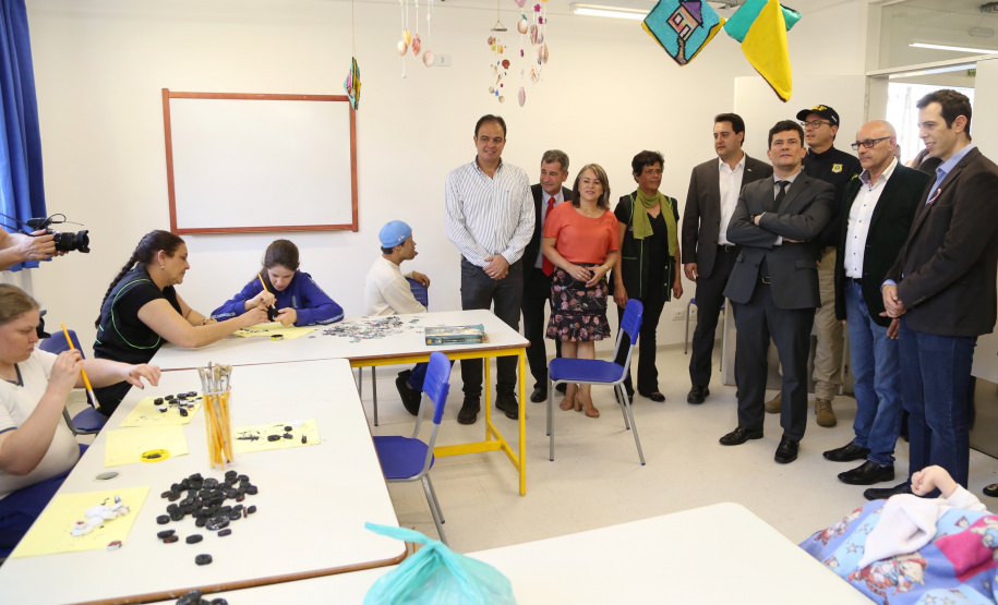 Visita técnica à Escola de Educação Especial Infantil. Foto: José Fernando Ogura/AEN