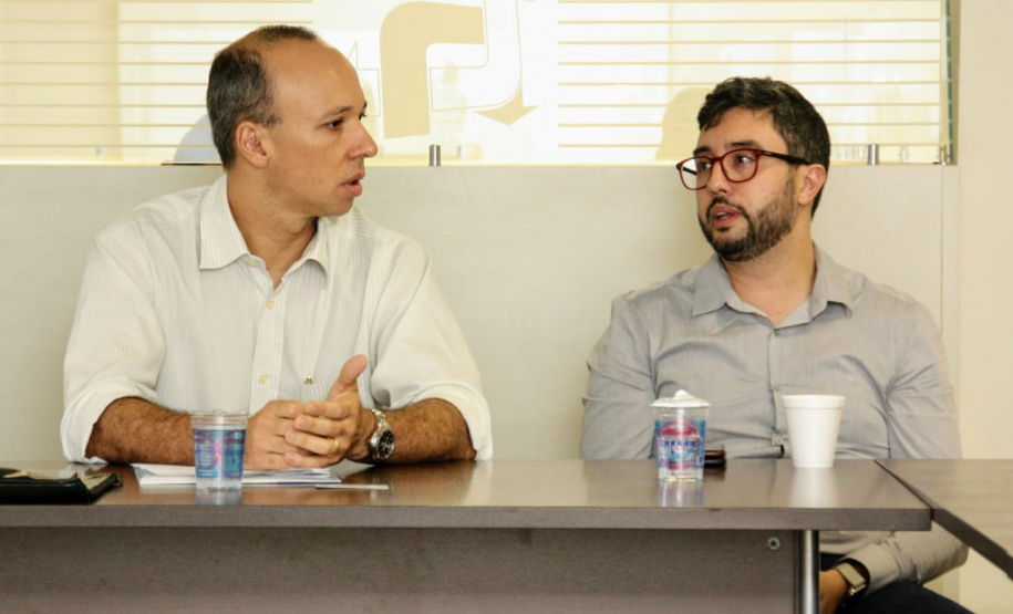 O Conselho da Autoridade Portuária de Antonina retomou, nesta sexta-feira (4), as reuniões periódicas que discutem temas envolvendo o porto, empresas do setor e o crescimento da cidade. Os encontros não aconteciam há quase dois anos e a partir de agora deverão ser trimestrais.Foto: Claudio Neves/Portos do Paraná