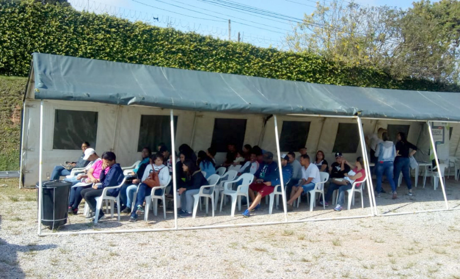 A Secretaria da Justiça, Família e Trabalho realizou nesta sexta-feira (4), no bairro Tatuquara, em Curitiba, a segunda edição do programa Governo nos Bairros