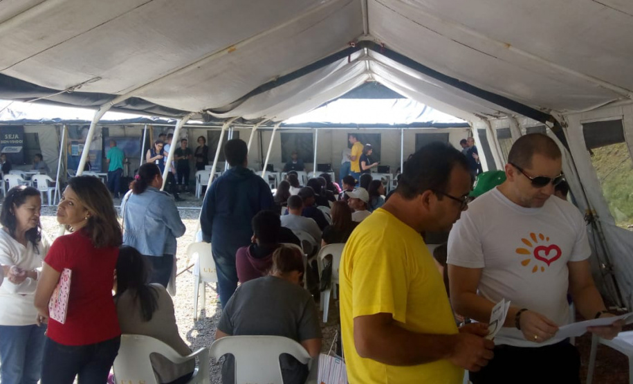 A Secretaria da Justiça, Família e Trabalho realizou nesta sexta-feira (4), no bairro Tatuquara, em Curitiba, a segunda edição do programa Governo nos Bairros