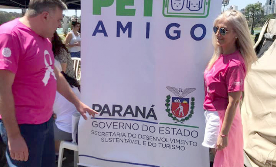 O Paraná Pet Amigo resultou na adoção de 91 animais, consequência dos eventos realizados no Parque Barigui, em Curitiba, e em diversos pontos do Interior do Estado. A ação promovida pela Secretaria de Estado Desenvolvimento Sustentável e do Turismo ocorreu no sábado (05) simultaneamente a outras atividades do Outubro Rosa, com programação integrada pelas Secretarias de Estado da Justiça, Família e Trabalho e da Saúde.