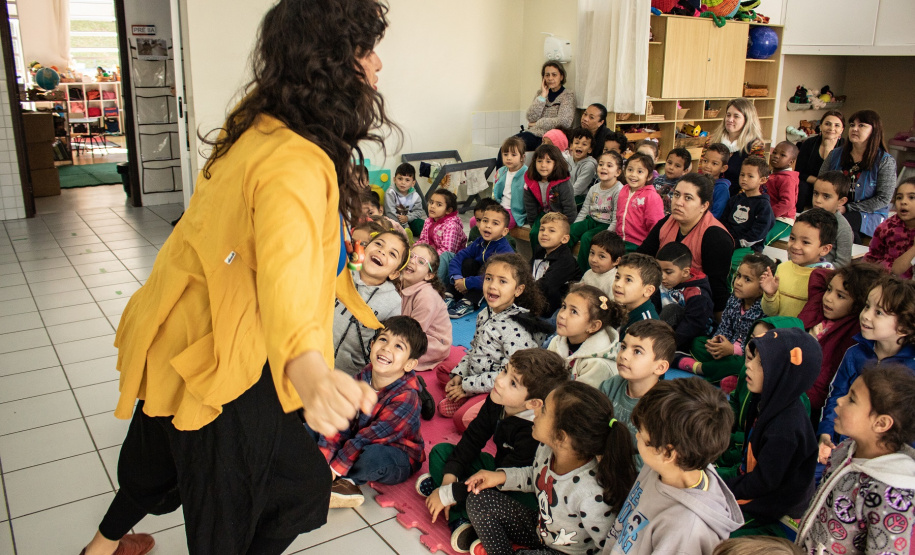 Festival de Narração de História acontece em sete municípios. Foto: Jordana Ferri/Divulgação BPP
