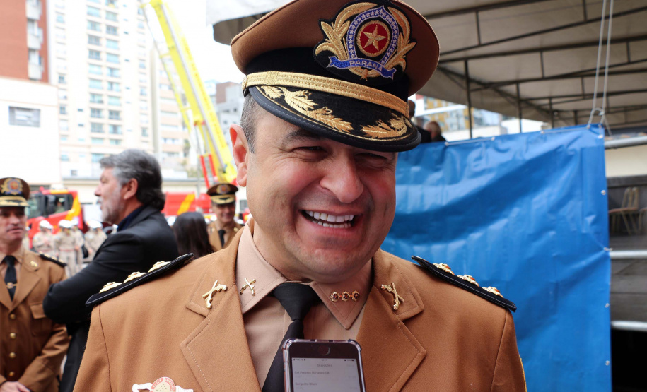 Curitiba, 08 de Outubro de 2019. Solenidade em Comemoração ao Aniversário do Corpo de Bombeiros