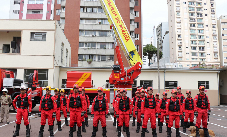 Curitiba, 08 de Outubro de 2019. Solenidade em Comemoração ao Aniversário do Corpo de Bombeiros