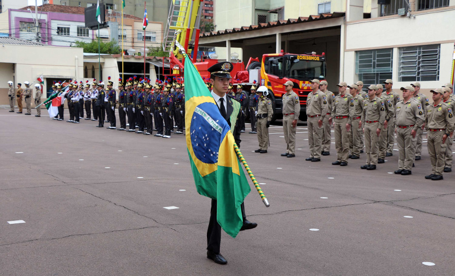 Curitiba, 08 de Outubro de 2019. Solenidade em Comemoração ao Aniversário do Corpo de Bombeiros
