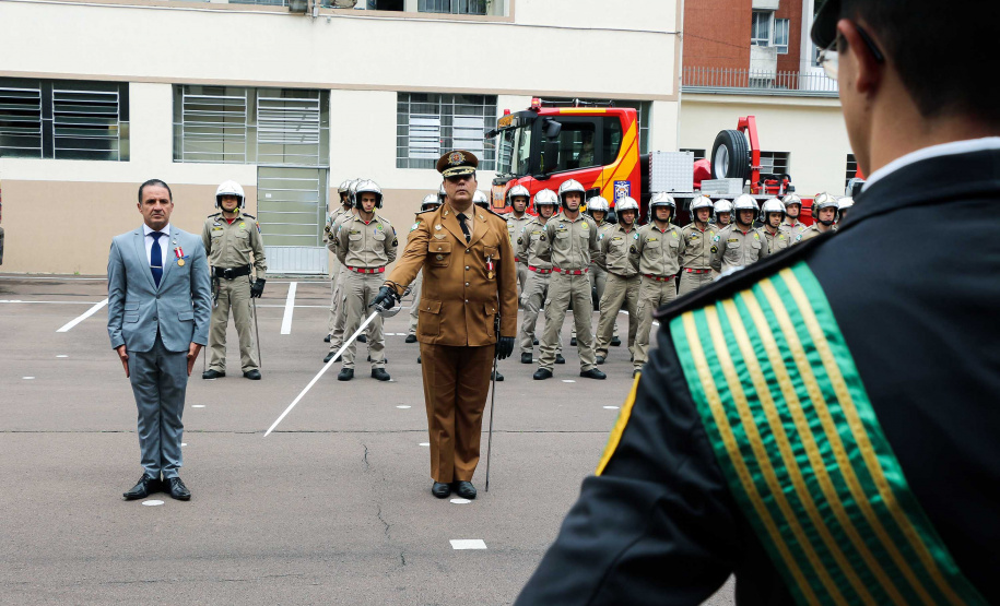 Curitiba, 08 de Outubro de 2019. Solenidade em Comemoração ao Aniversário do Corpo de Bombeiros