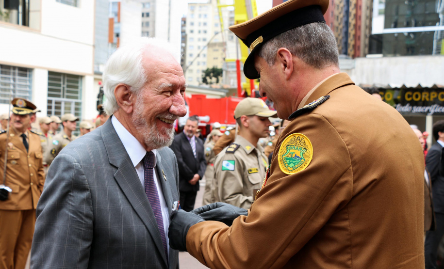 Curitiba, 08 de Outubro de 2019. Solenidade em Comemoração ao Aniversário do Corpo de Bombeiros