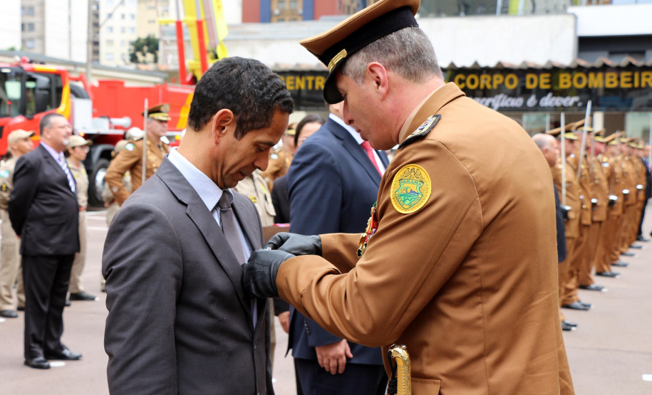 Curitiba, 08 de Outubro de 2019. Solenidade em Comemoração ao Aniversário do Corpo de Bombeiros