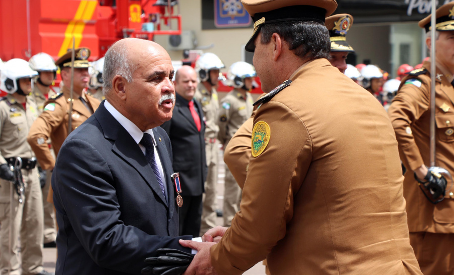 Curitiba, 08 de Outubro de 2019. Solenidade em Comemoração ao Aniversário do Corpo de Bombeiros