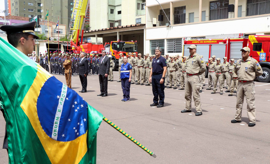 Curitiba, 08 de Outubro de 2019. Solenidade em Comemoração ao Aniversário do Corpo de Bombeiros