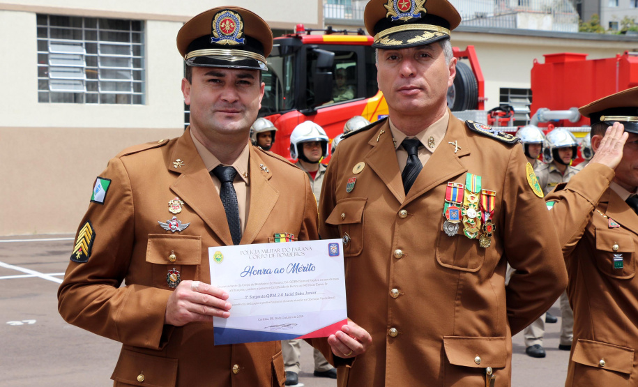 Curitiba, 08 de Outubro de 2019. Solenidade em Comemoração ao Aniversário do Corpo de Bombeiros