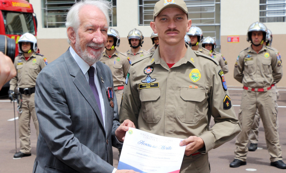 Curitiba, 08 de Outubro de 2019. Solenidade em Comemoração ao Aniversário do Corpo de Bombeiros