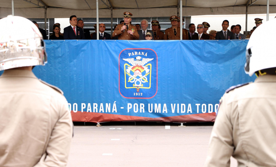 Curitiba, 08 de Outubro de 2019. Solenidade em Comemoração ao Aniversário do Corpo de Bombeiros