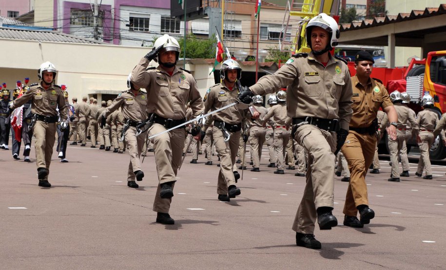Curitiba, 08 de Outubro de 2019. Solenidade em Comemoração ao Aniversário do Corpo de Bombeiros