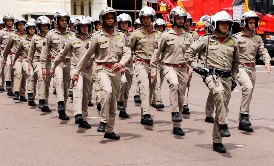 Curitiba, 08 de Outubro de 2019. Solenidade em Comemoração ao Aniversário do Corpo de Bombeiros