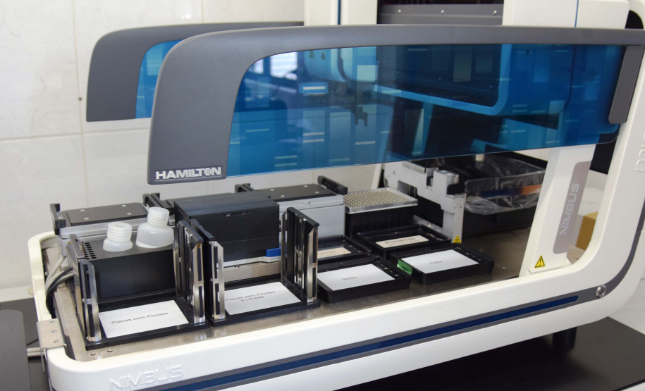 O Paraná ampliou em 17% o número de Teste da Mãezinha em 2019, em comparação aos dois últimos anos. De janeiro até 30 de setembro, 51.191 mulheres fizeram o procedimento para identificação de situações que podem levar risco à gestação e ao parto prematuro, a exemplo da doença falciforme e a talassemia. A coleta de sangue para o exame é recomendada a partir do primeiro trimestre da gravidez. Foto: Divulgação/SESA