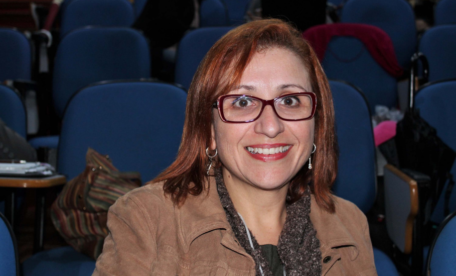 58 professores intercambistas da Secretaria de Estado da Educação e do Esporte participaram nesta segunda (7) e terça-feira (8), em Curitiba, do I Encontro Estadual de Capacitação de Professores no Exterior – Estados Unidos e Canadá, organizado pelo Departamento de Desenvolvimento Curricular da secretaria. Foto: Divulgação/SEED