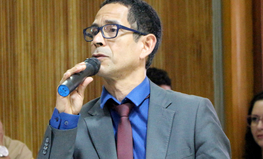 Na foto, Cel Marinho,  Secretário de Segurança Publica.