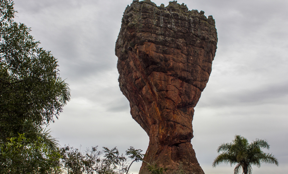Parque Estadual Vilha Velha. Foto: Pedro Ribas/Arquivo-AEN