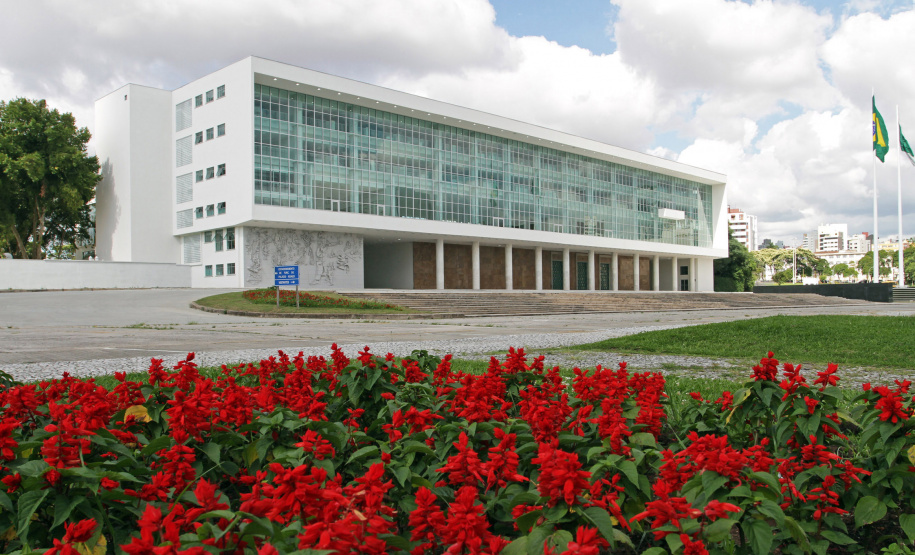 Palácio Iguaçu será sede da programação da Semana Paraná Inovador. Foto: Arquivo/AEN